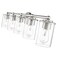 Z-Lite Thayer Vanity, 5-Light, 39 In.W x 5.75 In.L x 8.75 In.H, Brushed Nickel/Clear 742-5V-BN - alternate 5